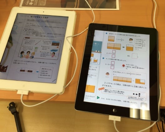 AppleのiPadを用いたデジタル教材