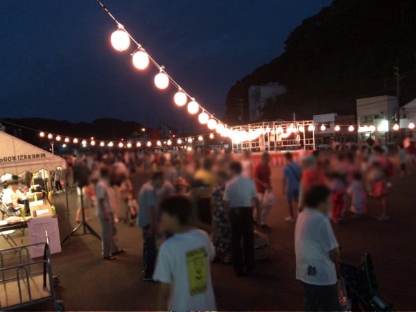 たくさんの人でにぎわう浦賀夏祭り