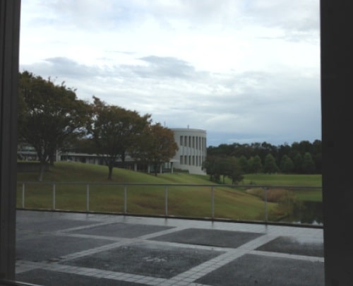 カフェテリアからの風景