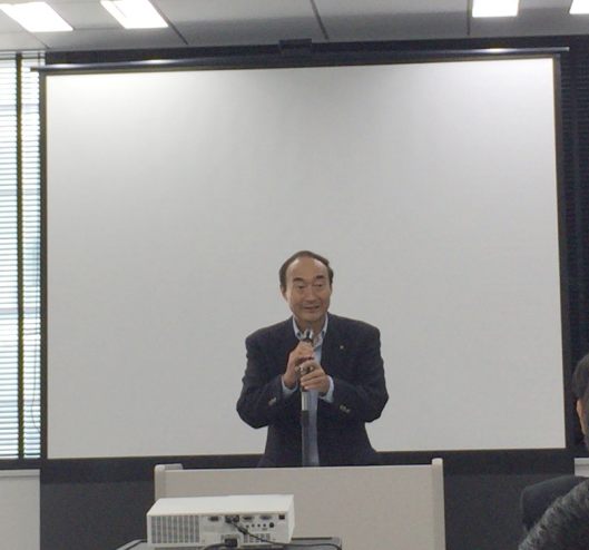 今回の研修会の代表を務めて下さった藤沢市議会議員の有賀さん