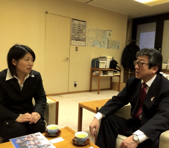 板橋衛・横須賀市議会議長がお会いして下さいました！