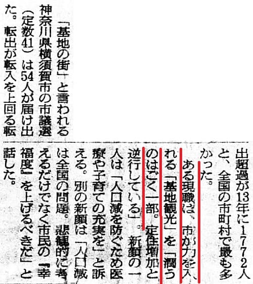 2015年4月20日・朝日新聞・全国版・社会面より
