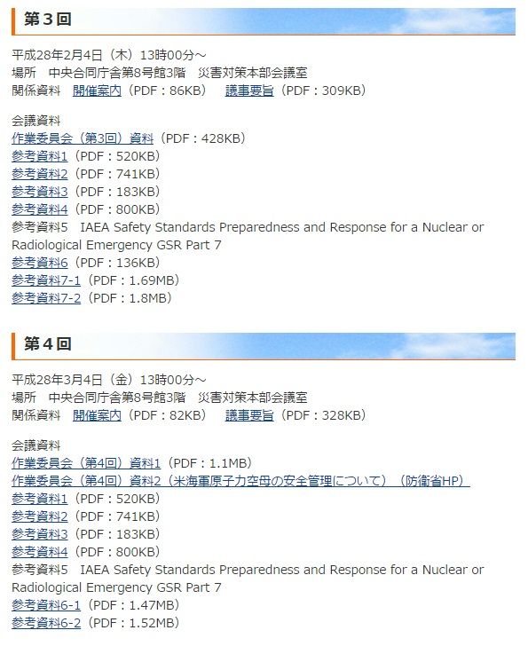 内閣府防災情報のページ