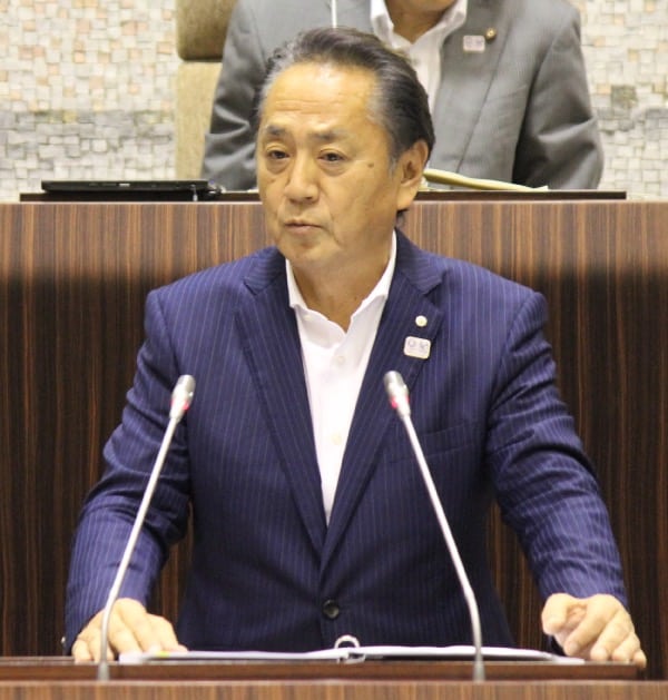 「誰も一人にさせないまち」こそ横須賀復活の最終目標、と述べた上地市長