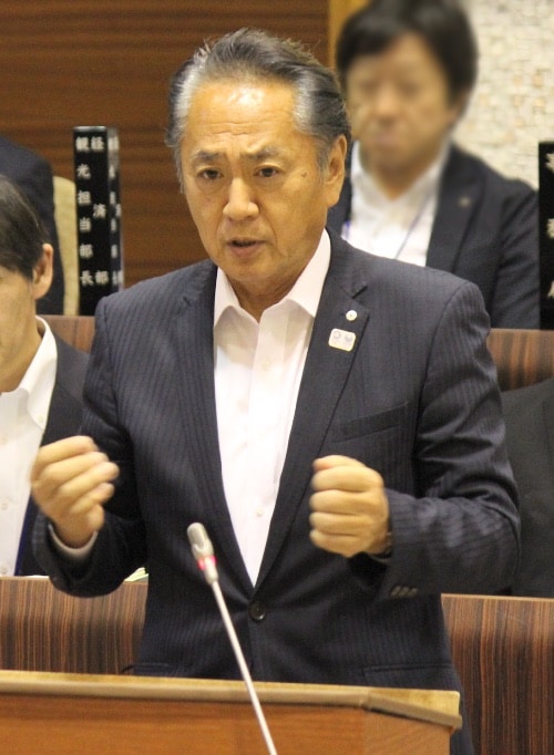 上地克明市長の熱い答弁