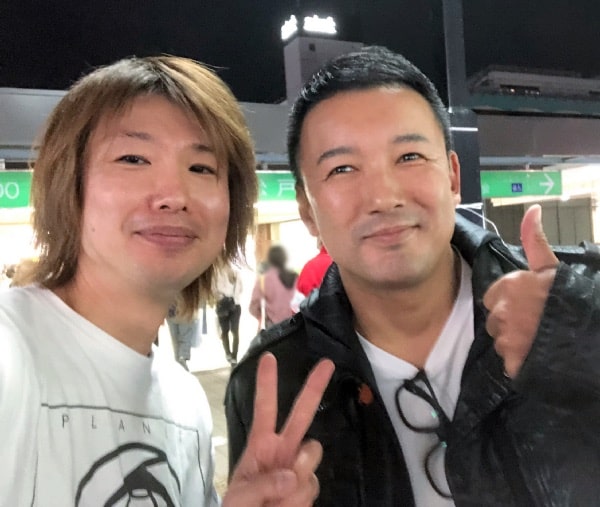 DELI議員の盟友・山本太郎参議院議員も駆けつけました!