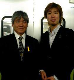 市議を辞職された木村正孝さんと。