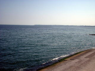 野比海岸の風景